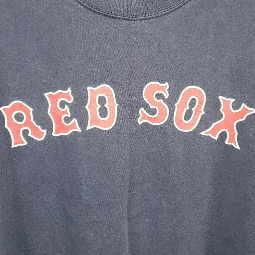 Vintage Jonathan Papelbon #58 2XL Delta Boston Red Sox T-Shirt World Series 2007 - Picture 6 of 14